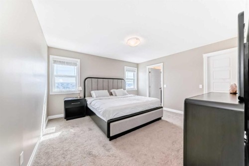 46 Nolanfield Road Nw, Calgary, AB - Indoor Photo Showing Bedroom