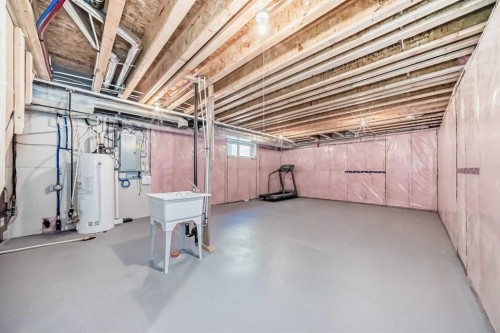 46 Nolanfield Road Nw, Calgary, AB - Indoor Photo Showing Basement