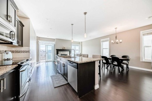 46 Nolanfield Road Nw, Calgary, AB - Indoor Photo Showing Kitchen With Stainless Steel Kitchen With Upgraded Kitchen