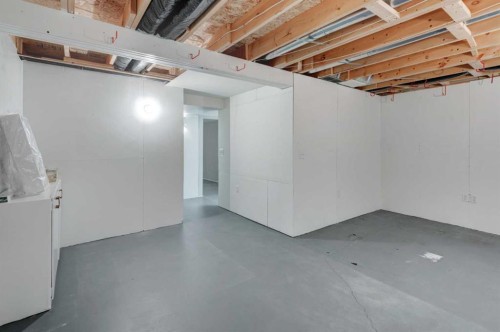 216 Shawinigan Drive Sw, Calgary, AB - Indoor Photo Showing Basement