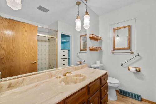 444 Woodland Crescent Se, Calgary, AB - Indoor Photo Showing Bathroom