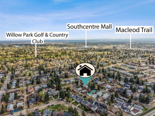 444 Woodland Crescent Se, Calgary, AB - Outdoor With View