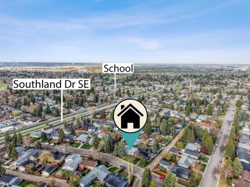 444 Woodland Crescent Se, Calgary, AB - Outdoor With View