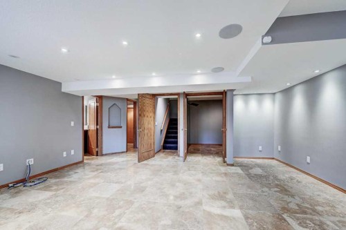 91 Valley Ridge Green Nw, Calgary, AB - Indoor Photo Showing Basement
