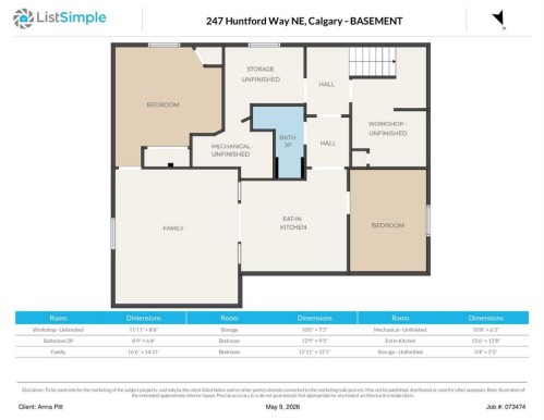 247 Huntford Way Ne, Calgary, AB - Other