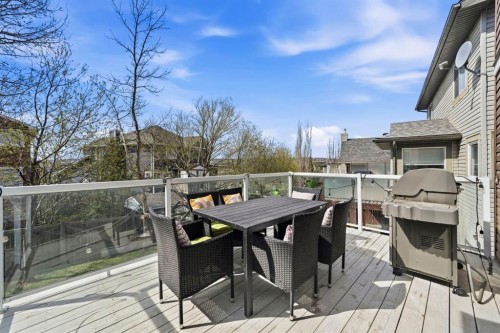 193 Hidden Creek Road Nw, Calgary, AB - Outdoor With Deck Patio Veranda