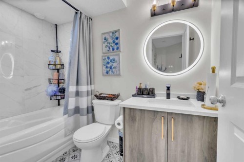 165 Savanna Street Ne, Calgary, AB - Indoor Photo Showing Bathroom