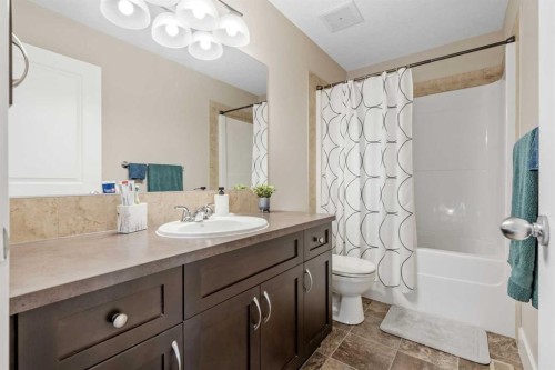 10 Heritage View, Cochrane, AB - Indoor Photo Showing Bathroom