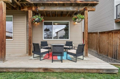 10 Heritage View, Cochrane, AB - Outdoor With Deck Patio Veranda With Exterior