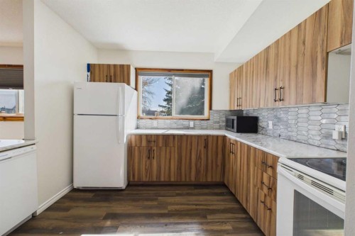 4712 51 Avenue, Alix, AB - Indoor Photo Showing Kitchen
