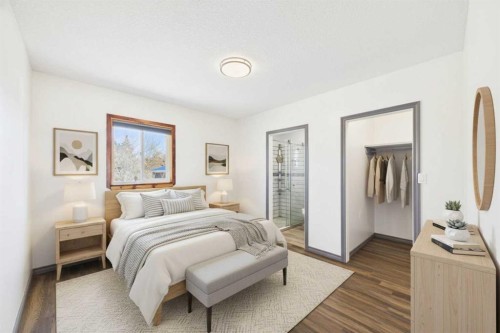 4712 51 Avenue, Alix, AB - Indoor Photo Showing Bedroom