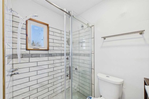 4712 51 Avenue, Alix, AB - Indoor Photo Showing Bathroom