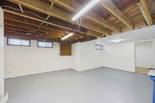 4712 51 Avenue, Alix, AB - Indoor Photo Showing Basement