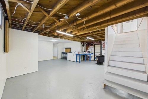 4712 51 Avenue, Alix, AB - Indoor Photo Showing Basement