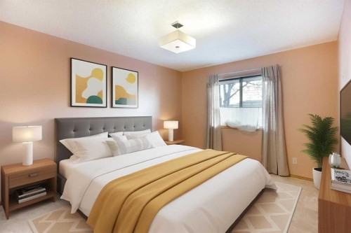 8-118 Strathcona Road Sw, Calgary, AB - Indoor Photo Showing Bedroom