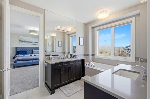 75 Aspen Summit Court Sw, Calgary, AB - Indoor Photo Showing Bathroom
