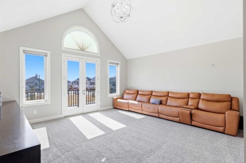 75 Aspen Summit Court Sw, Calgary, AB - Indoor Photo Showing Living Room