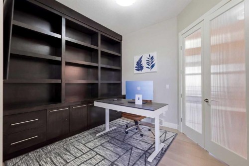 75 Aspen Summit Court Sw, Calgary, AB - Indoor Photo Showing Office