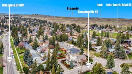 5107 Carney Road Nw, Calgary, AB - Outdoor With View