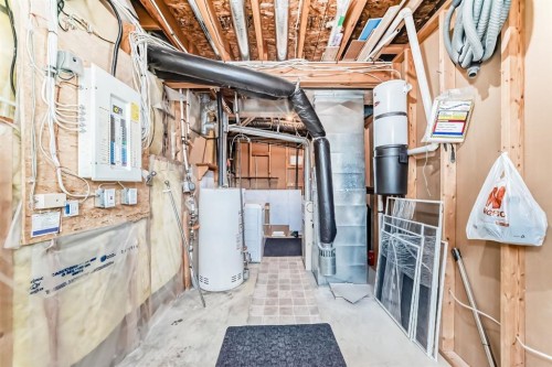 118 Bridleridge Way Sw, Calgary, AB - Indoor Photo Showing Basement