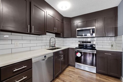 213 25 Avenue Ne, Calgary, AB - Indoor Photo Showing Kitchen With Stainless Steel Kitchen With Upgraded Kitchen