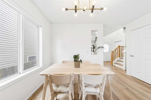 182 Covemeadow Close Ne, Calgary, AB - Indoor Photo Showing Dining Room