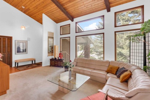 195 Ranch Estates Road Nw, Calgary, AB - Indoor Photo Showing Living Room