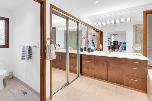 195 Ranch Estates Road Nw, Calgary, AB - Indoor Photo Showing Bathroom