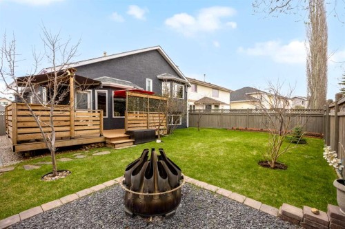 64 Arbour Ridge Way Nw, Calgary, AB - Outdoor With Deck Patio Veranda