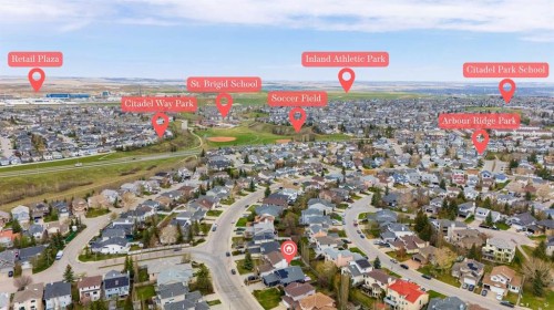 64 Arbour Ridge Way Nw, Calgary, AB - Outdoor With View