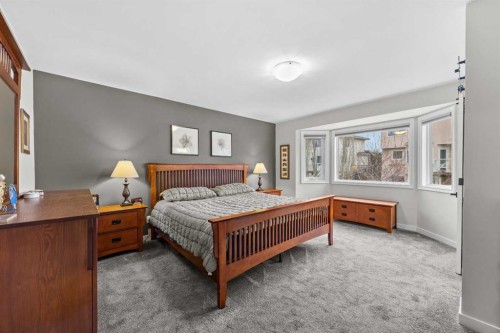 64 Arbour Ridge Way Nw, Calgary, AB - Indoor Photo Showing Bedroom