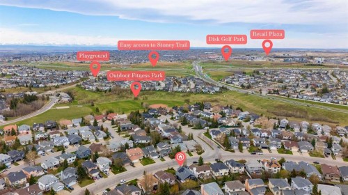 64 Arbour Ridge Way Nw, Calgary, AB - Outdoor With View
