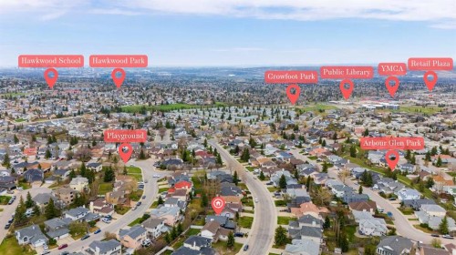 64 Arbour Ridge Way Nw, Calgary, AB - Outdoor With View