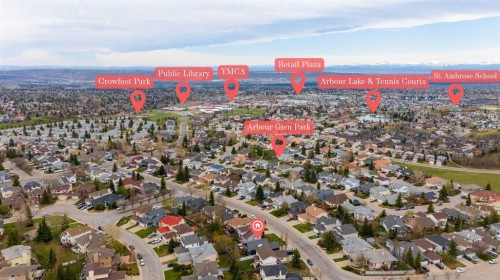64 Arbour Ridge Way Nw, Calgary, AB - Outdoor With View