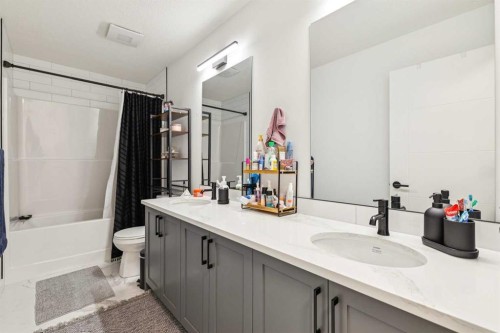 12 Copperhead Garden Se, Calgary, AB - Indoor Photo Showing Bathroom