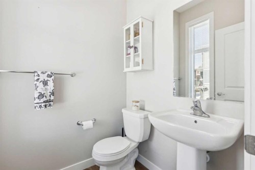 116 Seton Passage Se, Calgary, AB - Indoor Photo Showing Bathroom