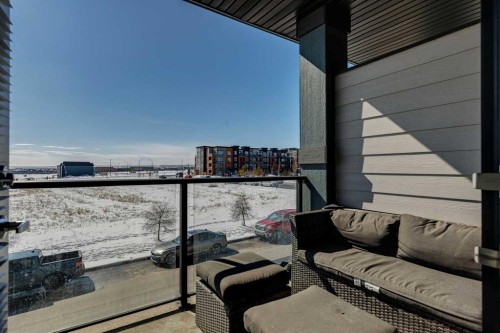 116 Seton Passage Se, Calgary, AB - Outdoor With Balcony With Exterior