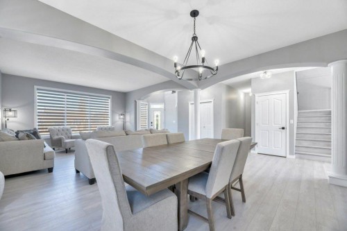 712 East Chestermere Drive, Chestermere, AB - Indoor Photo Showing Dining Room