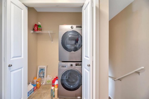 131-300 Marina Drive, Chestermere, AB - Indoor Photo Showing Laundry Room