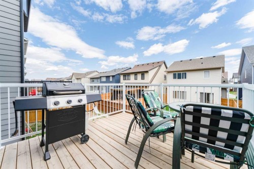 317 Baneberry Way Sw, Airdrie, AB - Outdoor With Deck Patio Veranda With Exterior