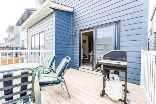 317 Baneberry Way Sw, Airdrie, AB - Outdoor With Deck Patio Veranda