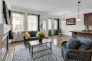 305-413 River Avenue, Cochrane, AB  - Indoor Photo Showing Living Room 