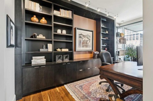 1601-108 9 Avenue Sw, Calgary, AB - Indoor Photo Showing Office
