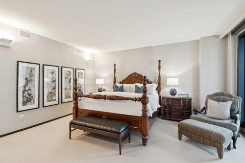 1601-108 9 Avenue Sw, Calgary, AB - Indoor Photo Showing Bedroom
