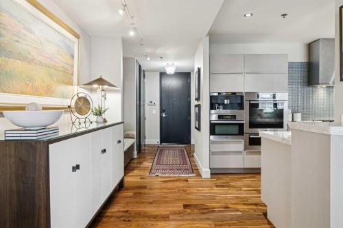1601-108 9 Avenue Sw, Calgary, AB - Indoor Photo Showing Kitchen