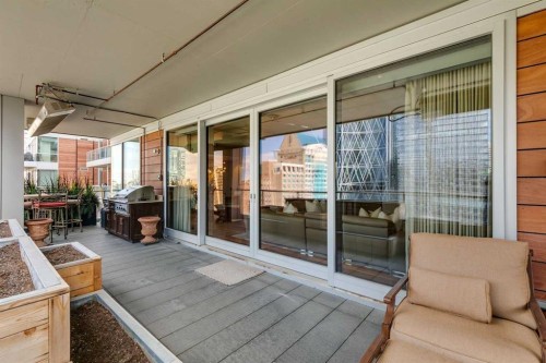 1601-108 9 Avenue Sw, Calgary, AB - Outdoor With Deck Patio Veranda With Exterior