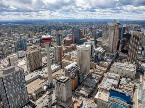 1601-108 9 Avenue Sw, Calgary, AB - Outdoor With View
