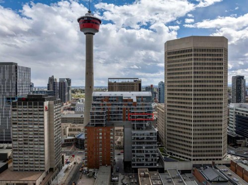 1601-108 9 Avenue Sw, Calgary, AB - Outdoor With View
