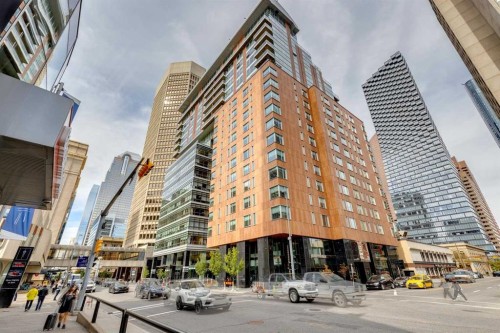 1601-108 9 Avenue Sw, Calgary, AB - Outdoor With Facade
