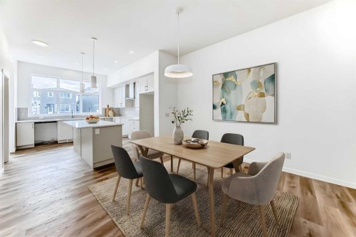 36 Mercado Road Se, Calgary, AB - Indoor Photo Showing Dining Room